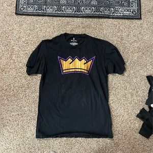 Basketball Court Purple Crown Tshirt